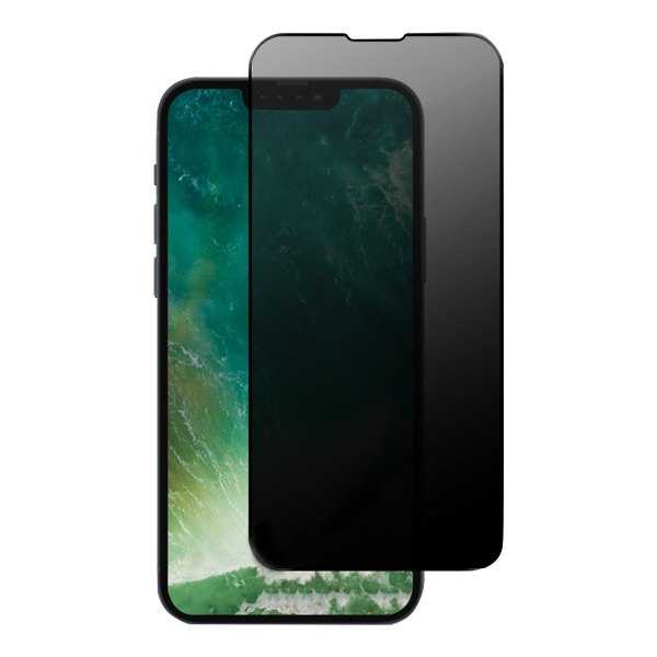 Folie Protectie Ecran Sticla 2.5d Privacy Cellara Pentru iPhone 13/13 Pro - Negru