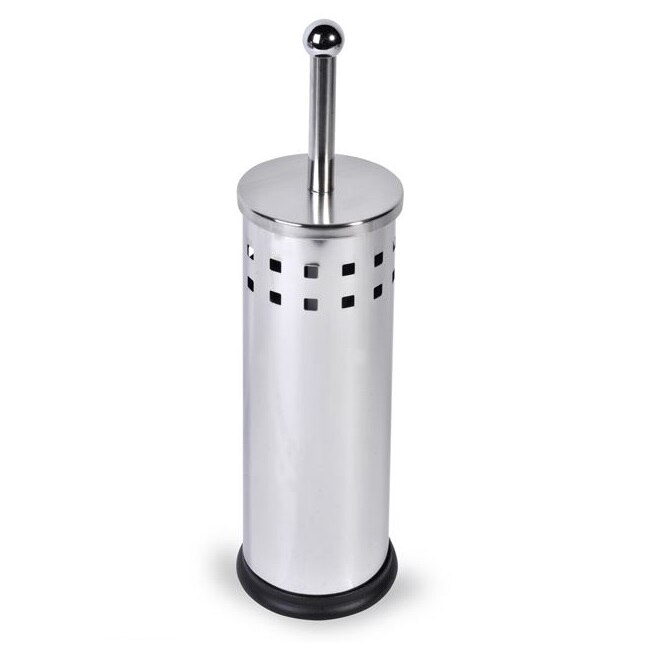 Perie de Wc Fmp, design Crom, Metal, Argintiu, 11x39 cm