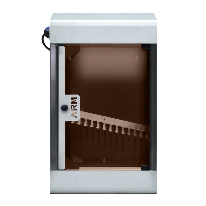 Sterilizator inox cu raze UV - 31x60x12.5 cm, pentru 12 cutite