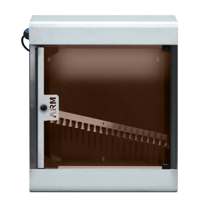 Sterilizator inox cu raze UV - 51x60x12.5 cm, pentru 20 cutite