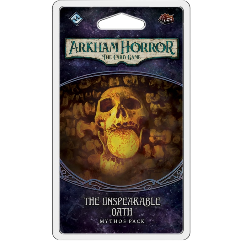 Joc de societate Arkham Horror The Card Game The Unspeakable Oath Mythos Pack, limba engleza, extensie