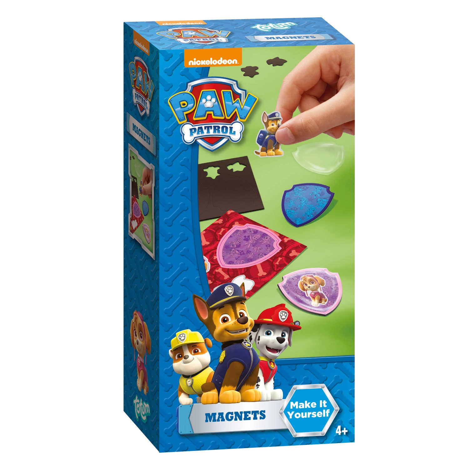 Mini set creatie Paw Patrol-Magnet, Totum