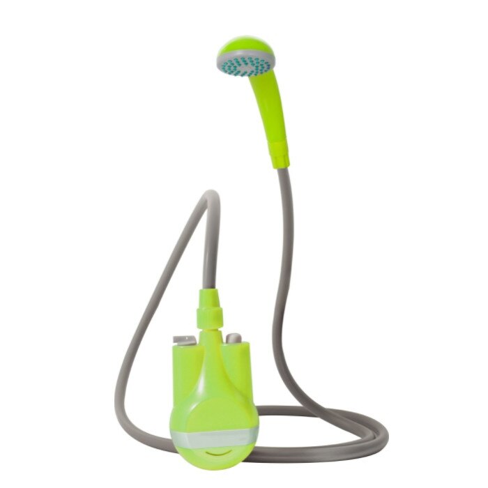 Set dus portabil de exterior, gri-verde, 2 L/min