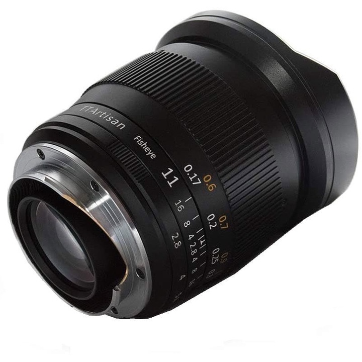 Obiectiv TTArtisan FishEye 11mm F2.8 Negru pentru L-mount