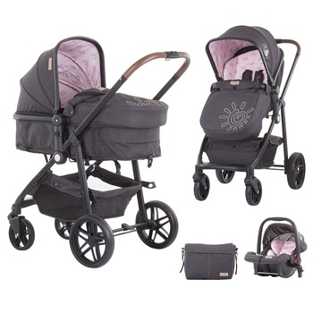Carucior Chipolino Adora 3 in 1 pink Carucior Chipolino Adora 3 in 1 pink