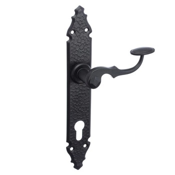 Maner usa exterior, Ares, Yala, negru, 90 mm Maner usa exterior, Ares, Yala, negru, 90 mm