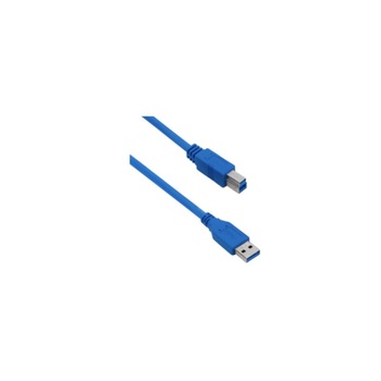 Cablu 3.0 USB A - USB B pentru imprimanta , lungime 1.5 m, Albastru Cablu 3.0 USB A - USB B pentru imprimanta , lungime 1.5 m, Albastru
