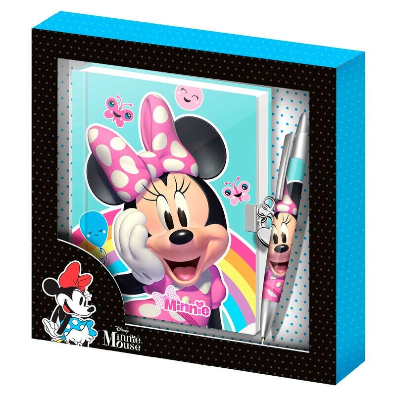 Set Agenda , Pix Disney Minnie Mouse Rainbow , A5, Multicolor