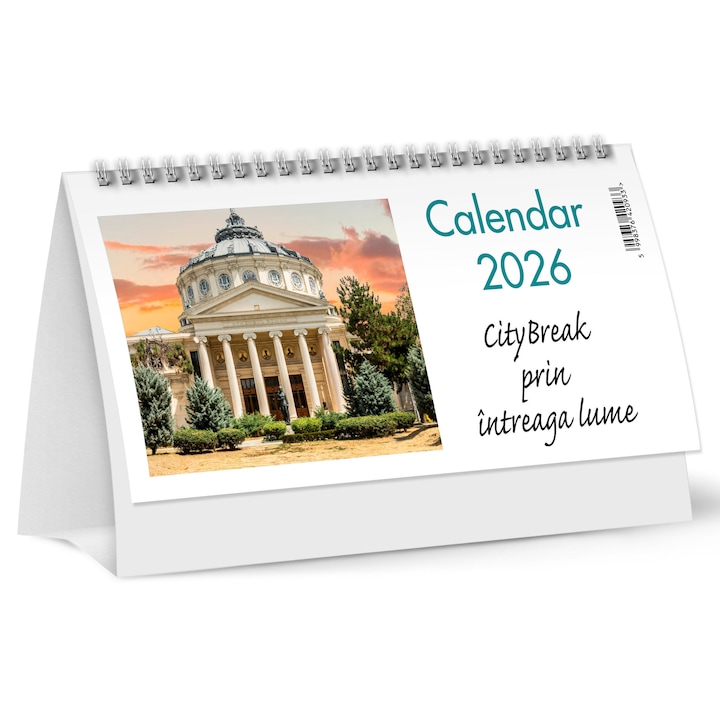 Calendar de birou 2026 City Break