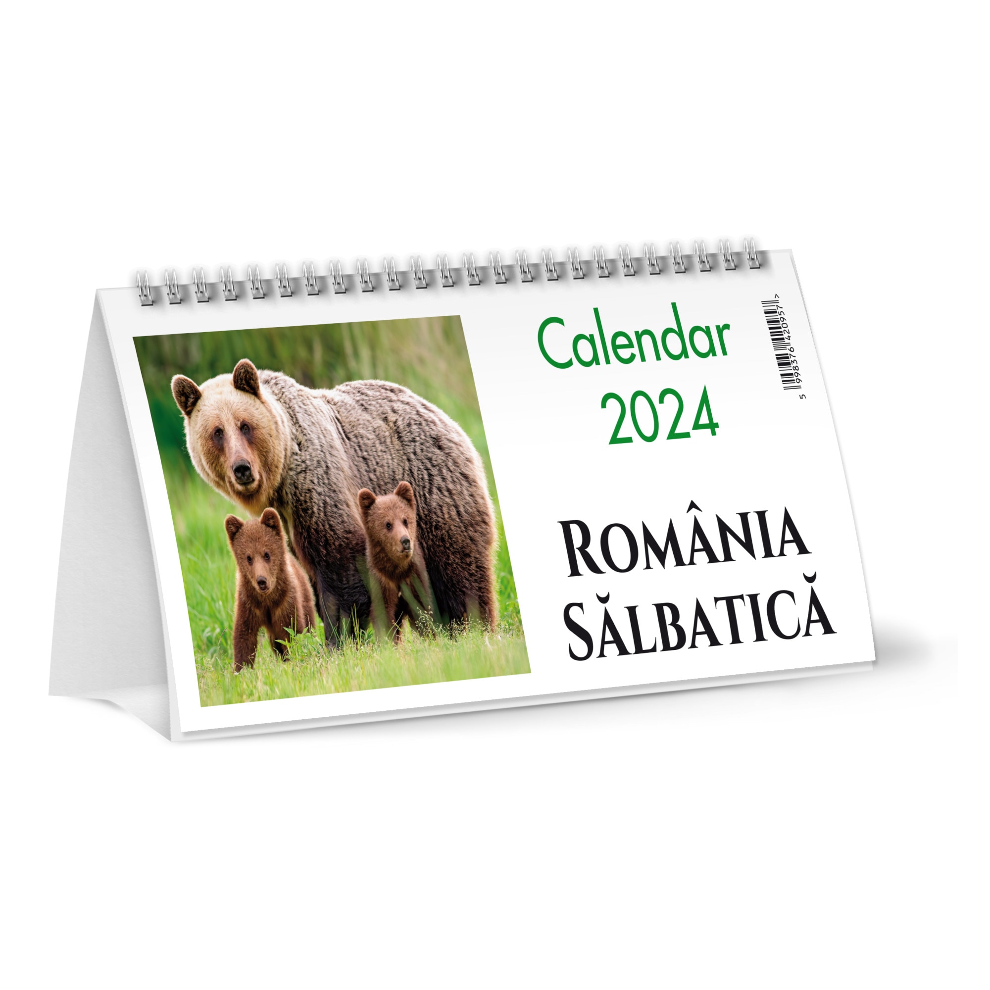 Calendar de birou 2024 Romania Salbatica eMAG.ro