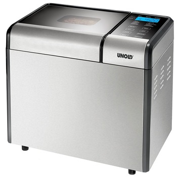 Masina de paine Unold 68415, 615 W, 1200 g, 11 programe, Argintiu Masina de paine Unold 68415, 615 W, 1200 g, 11 programe, Argintiu