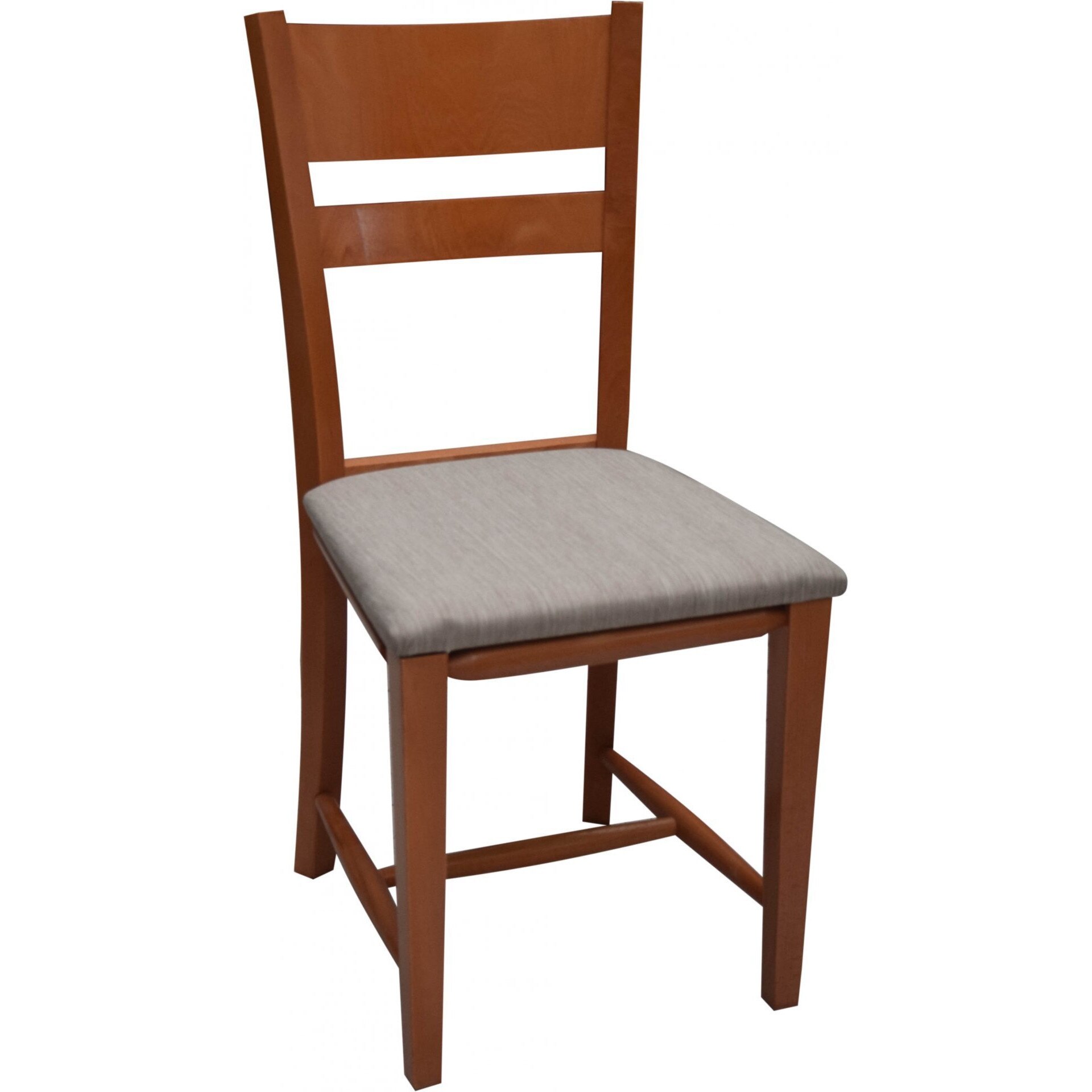 Scaun pentru sufragerie Sani Meri, Masiv fag, 43x90x40 cm,Scortisoara