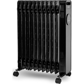 Calorifer electric cu ulei Rohnson R2311-20, 2300 W, 11 elementi, protectie supraincalzire, termostat reglabil, temporizator 1-24H, telecomanda, negru Calorifer electric cu ulei Rohnson R2311-20, 2300 W, 11 elementi, protectie supraincalzire, termostat reglabil, temporizator 1-24H, telecomanda, negru