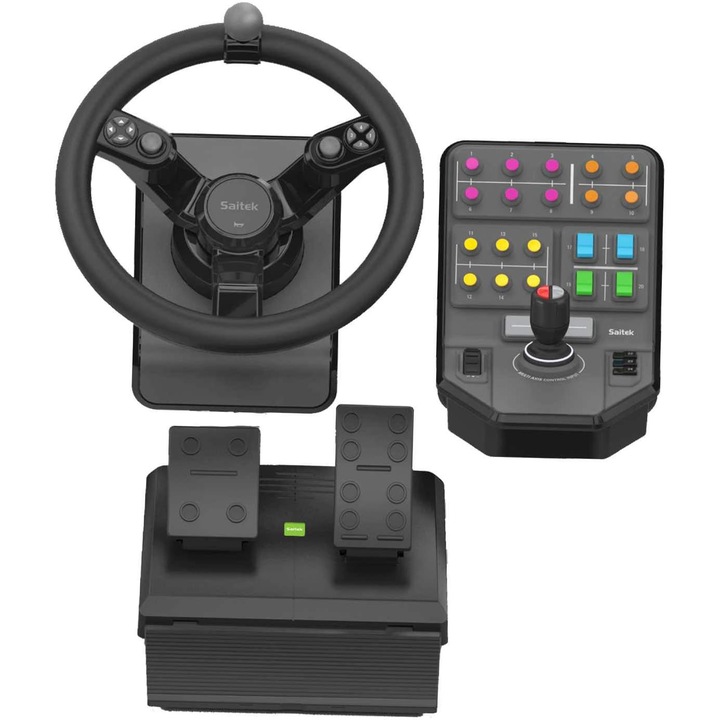 Echipament complet Logitech G Heavy Farm Sim Controller