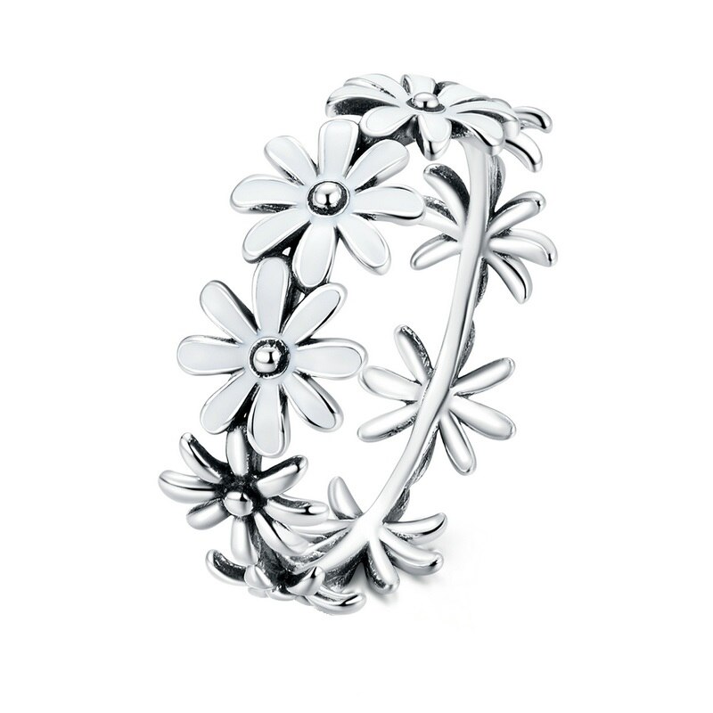 Inel argint cu flori 14750