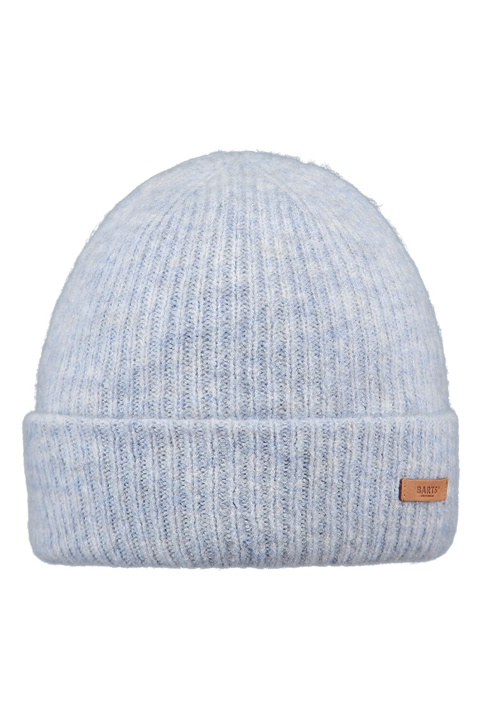 Barts, Caciula elastica tricotata cu aplicatie logo Witzia, Albastru deschis