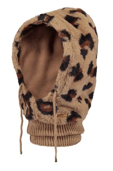 Barts, Cagula cu aspect pufos, Maro camel/Negru Barts, Cagula cu aspect pufos, Maro camel/Negru