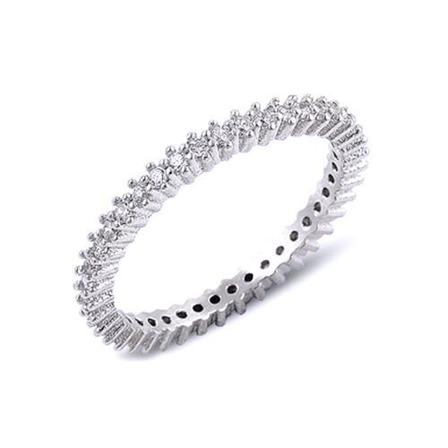 Inel argint 925 cu zirconii albe 7530