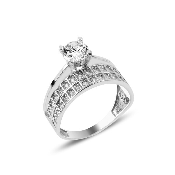 Inel BeSpecial, ITU0302_165, Argint, Zirconiu, Diametru 16,5 mm (6 US)