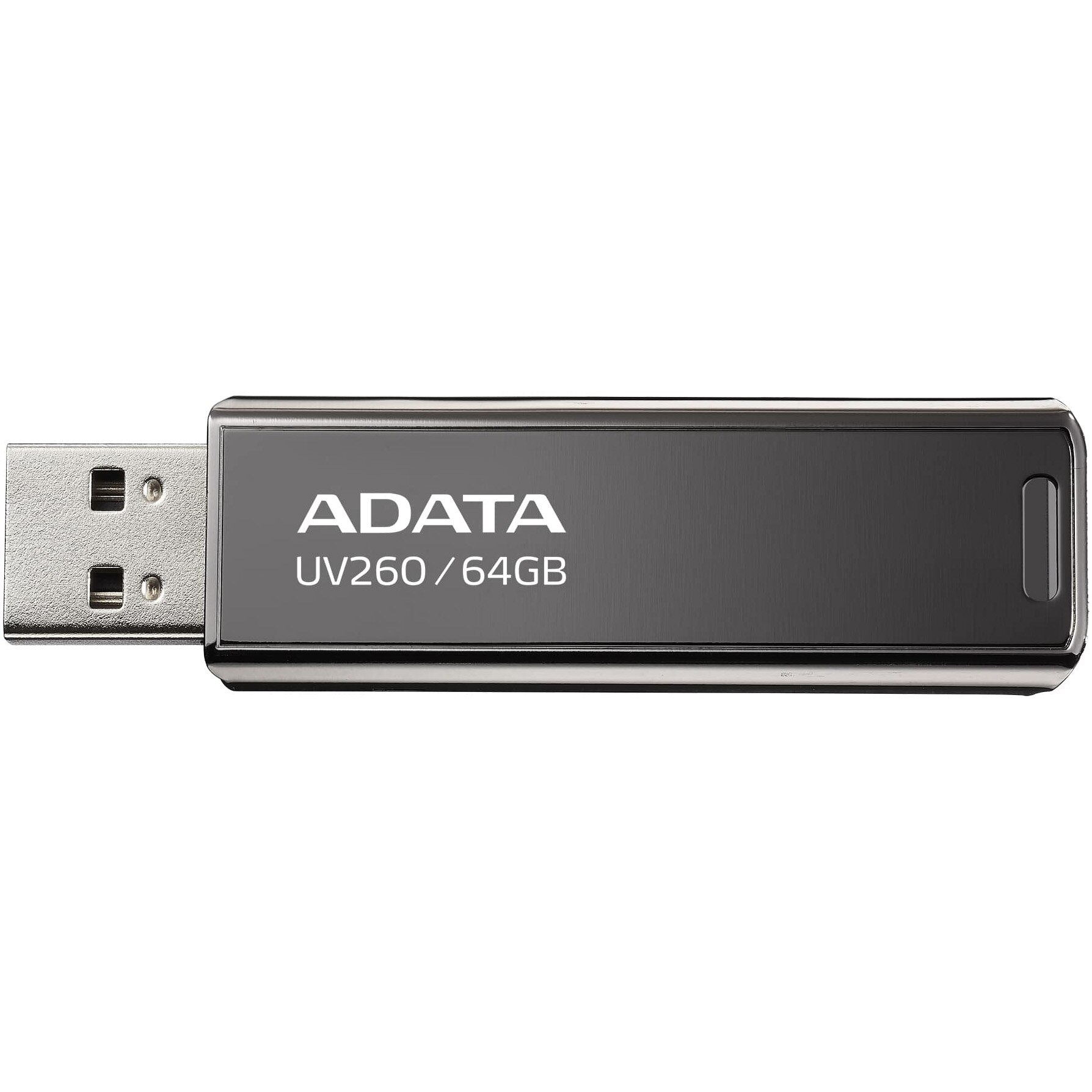 Memorie USB ADATA UV260 64GB, USB 2.0, Negru
