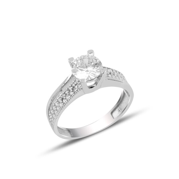 Inel argint Solitaire cu zirconiu 15761