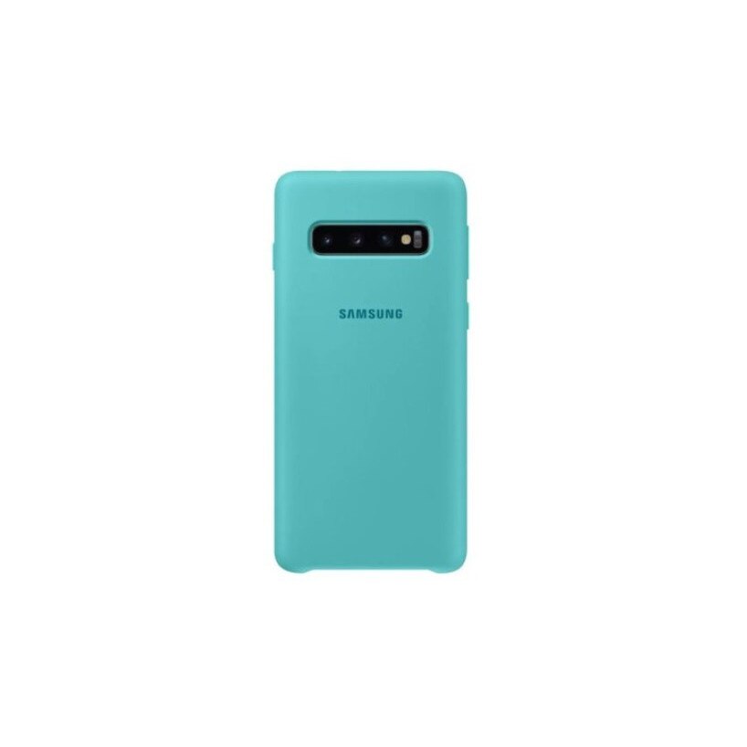 Husa de protectie din silicon pentru Samsung Galaxy S10, bumper ultraslim, Bleu