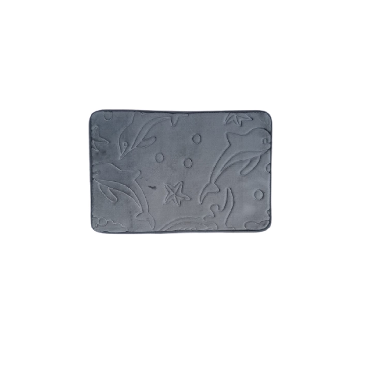 Covoras baie, Nichita Impex SRL, model Delfini, gri, 50x80 cm