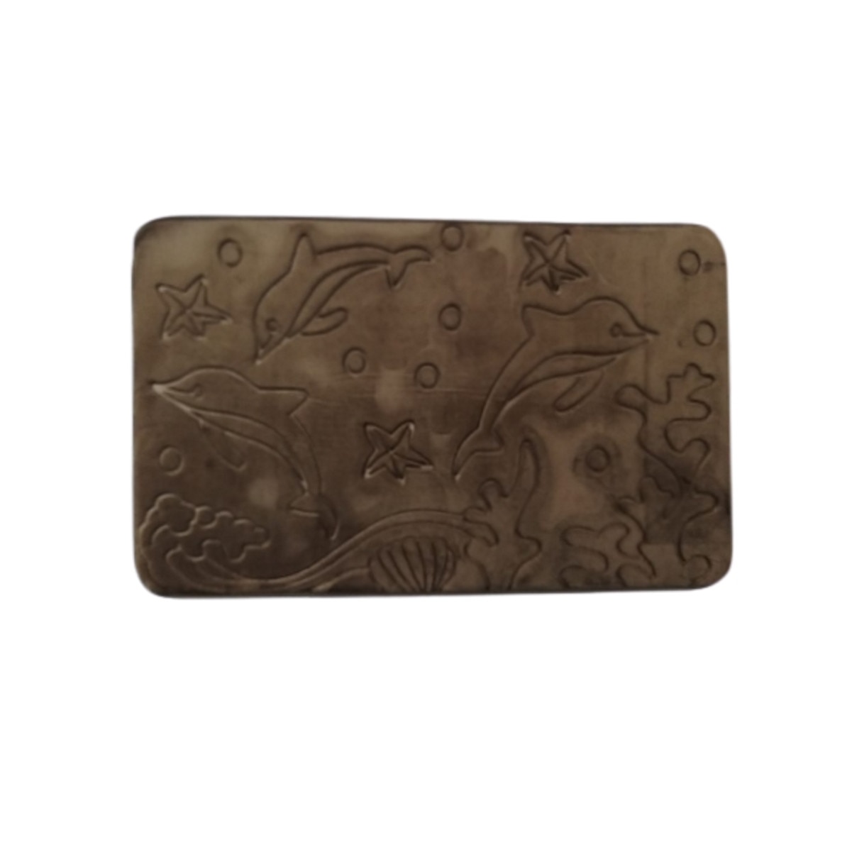 Covoras baie, Nichita Impex SRL, model Delfini, maro, 40x60 cm