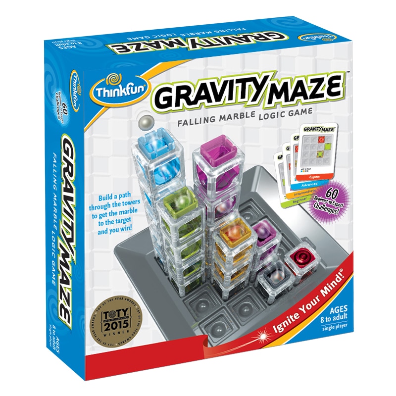 Joc educativ Thinkfun - Gravity Maze - eMAG.ro