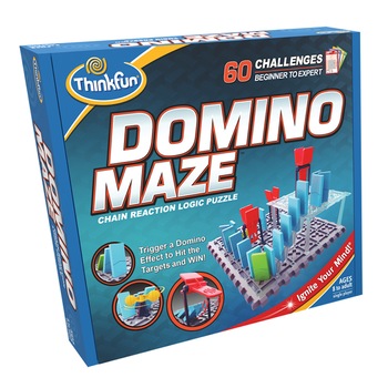 Joc educativ Thinkfun - Domino Maze Joc educativ Thinkfun - Domino Maze