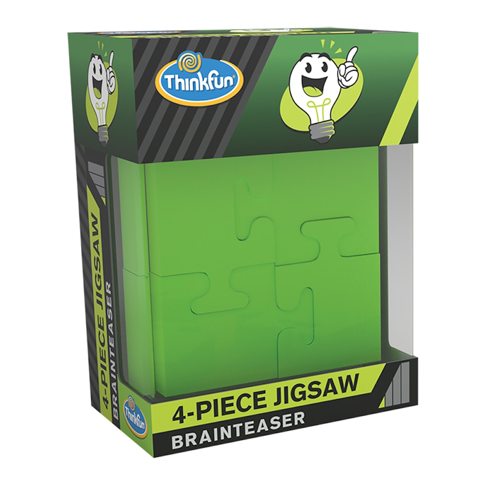 Joc educativ Thinkfun - Brainteaser: 4-Piece Jigsaw