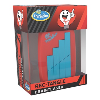 Joc educativ Thinkfun - Brainteaser: Rec-tangle Puzzle Joc educativ Thinkfun - Brainteaser: Rec-tangle Puzzle