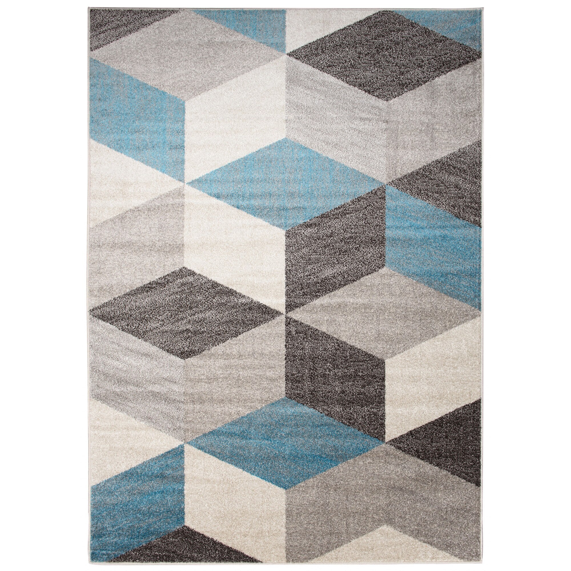 Covor Elefanta Modern Blue 71730/37123 Alb 160x220