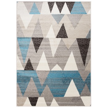 Covor Elefanta Modern Blue 71732/37123 Alb 60x100 Covor Elefanta Modern Blue 71732/37123 Alb 60x100