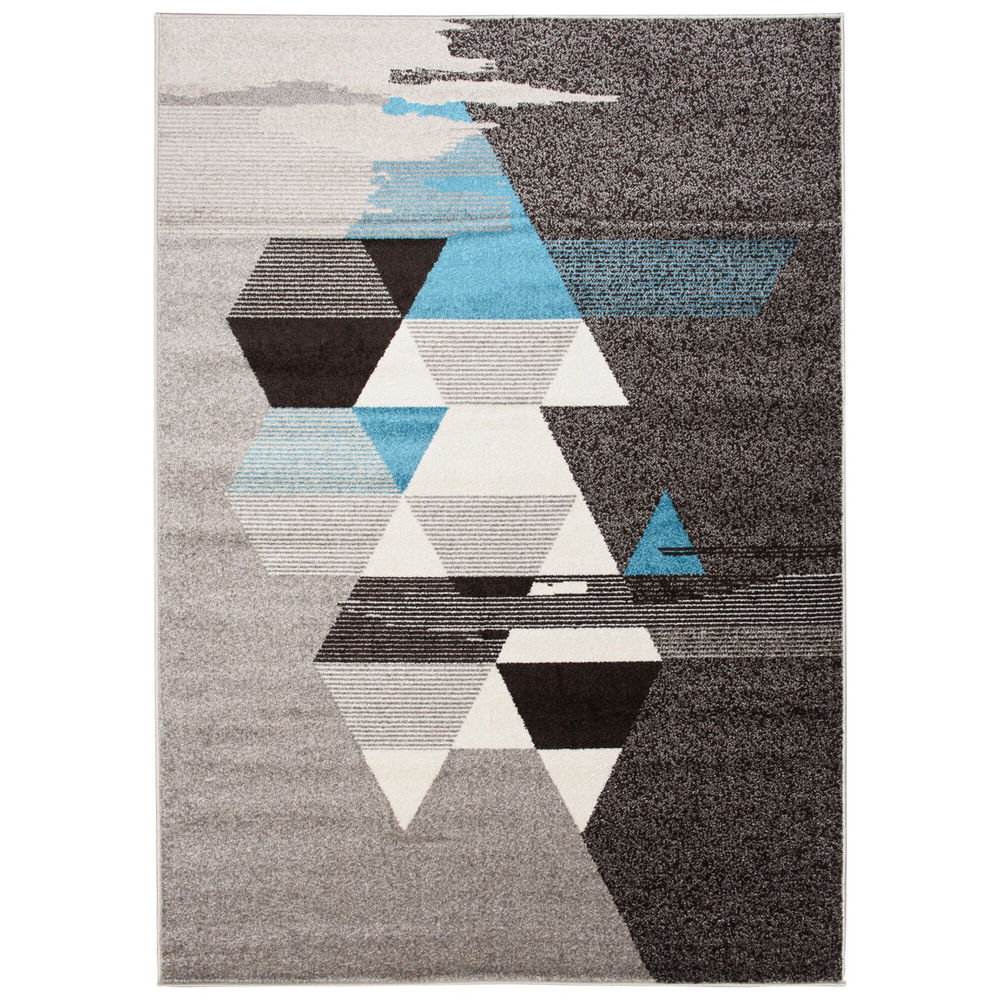 Covor Elefanta Modern Blue 71733/37123 Alb 80x150