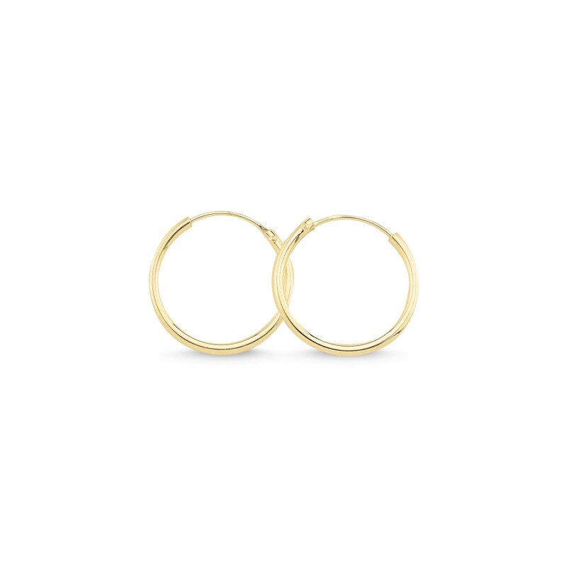 Cercei BeSpecial, ETU0382, Argint, Diametru 18 mm, Grosime 1,5 mm