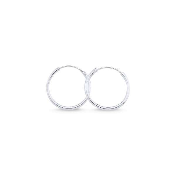 Cercei BeSpecial, ETU0381, Argint, Diametru 18 mm, Grosime 1,5 mm