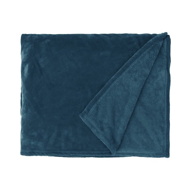 Patura Carina , 200X220 cm, albastru