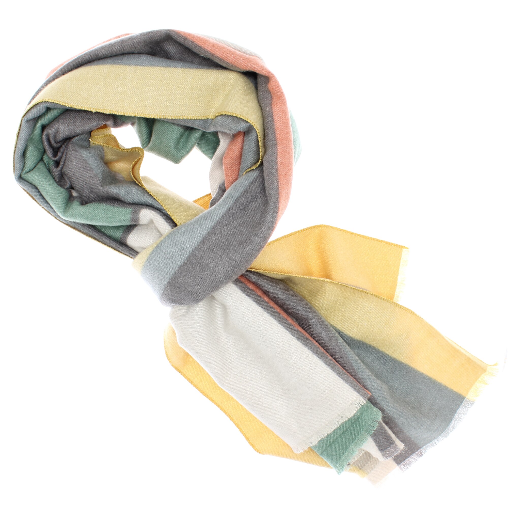 Esarfa, unisex, din 100% casmir, Multicolor, 190 x 70 cm - ES785