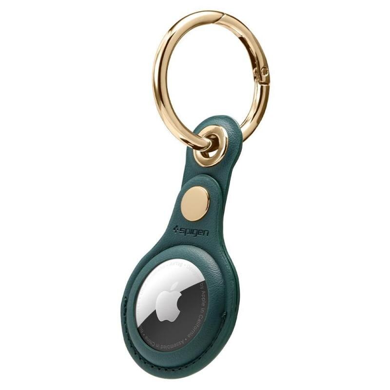 Husa de protectie Spigen Valentinus compatibila cu Apple AirTag Verde