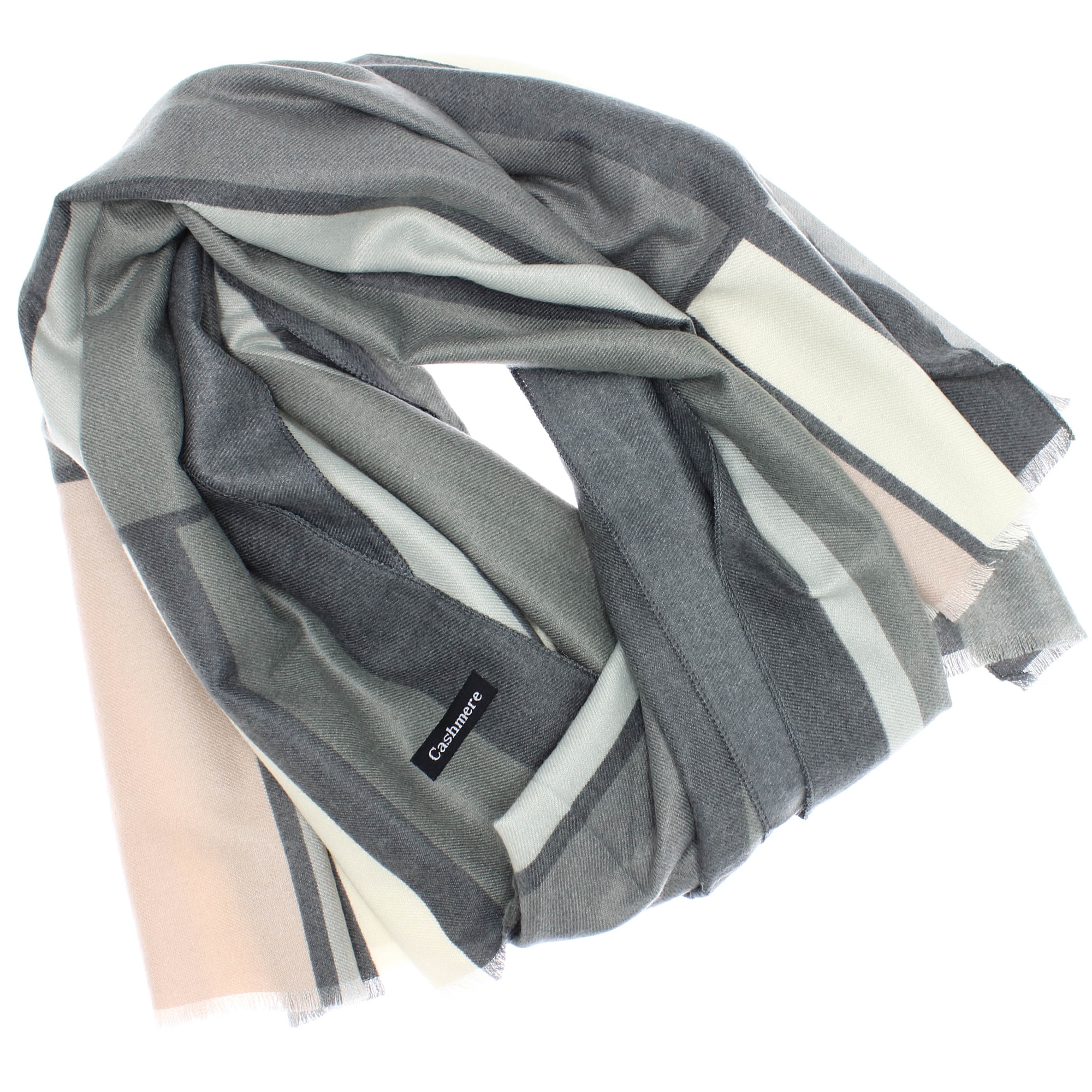 Esarfa, unisex, din 100% casmir, Multicolor, 190 x 70 cm - ES786