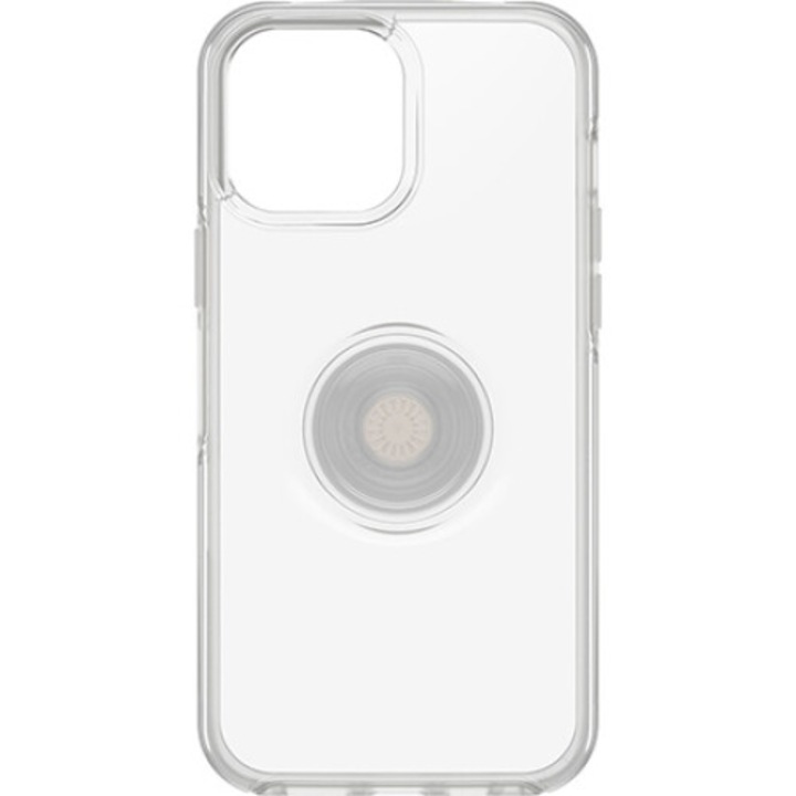Carcasa Otterbox Pop Symmetry compatibila cu iPhone 13 Pro Max / iPhone 12 Pro Max Clear