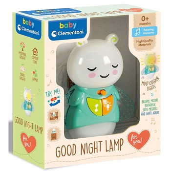 Lampa muzicala Baby Clementoni - Noapte buna Lampa muzicala Baby Clementoni - Noapte buna
