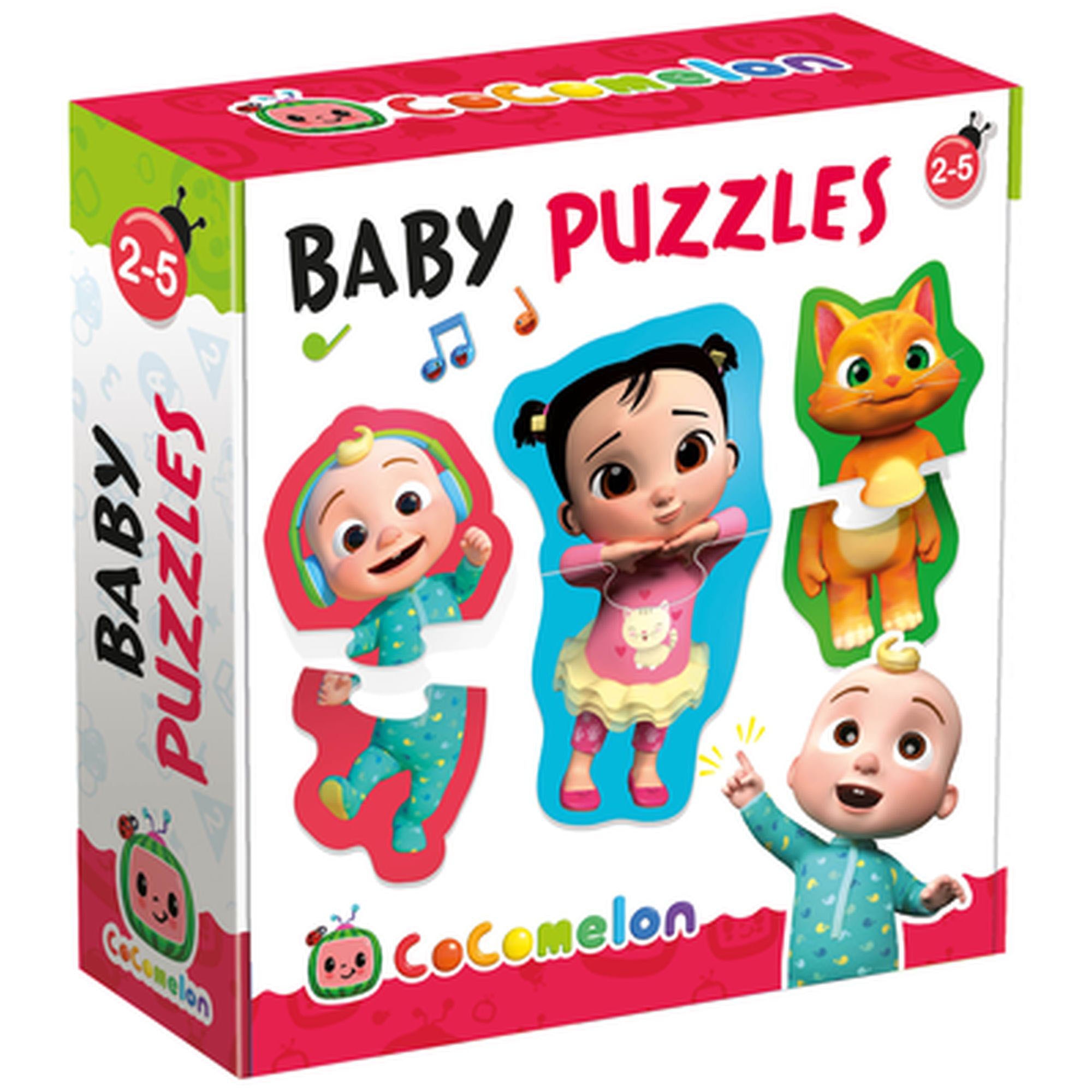 Puzzle Headu Cocomelon - Baby, 2 piese, 16 personaje