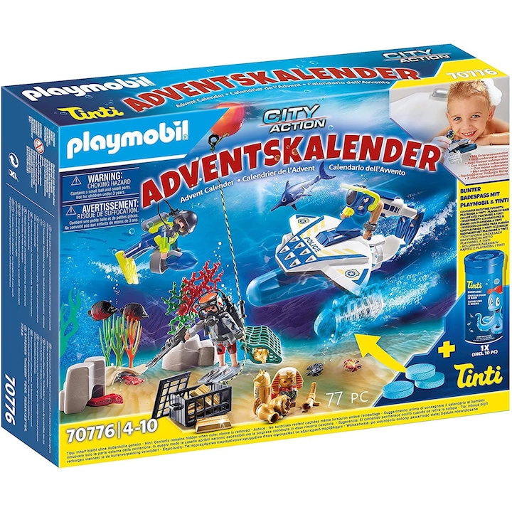 Playmobil City Action - Коледен календар, Подводна полиция