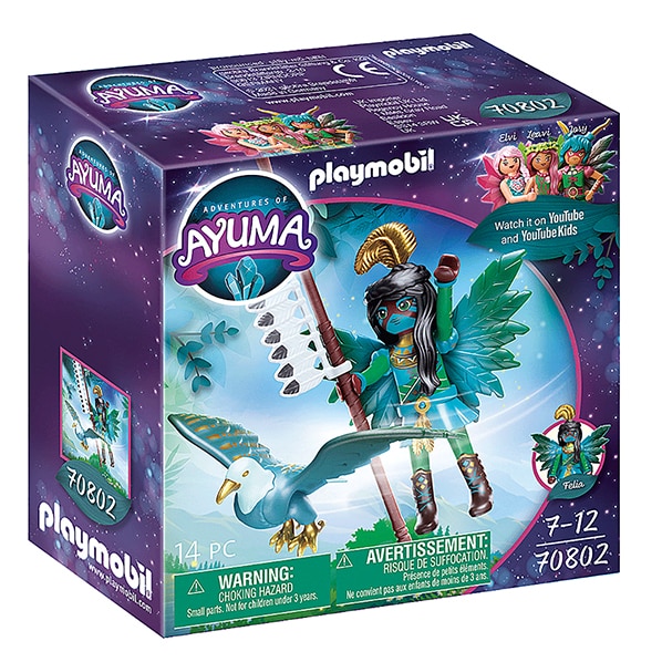 Playmobil Adventures of Ayuma - Knight Fairy cu animalul de suflet