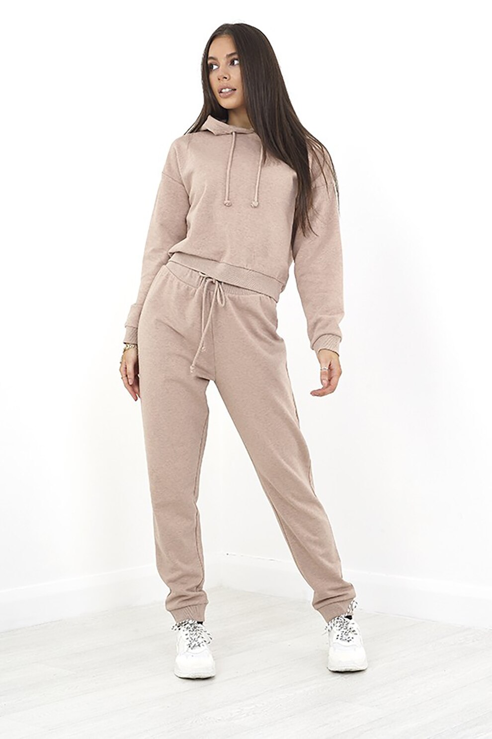 BRAVE SOUL, Pantaloni sport cu snur Collin, Bej