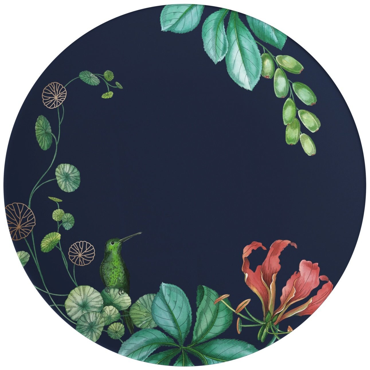 Farfurie Villeroy & Boch, Avarua Dessert, 22cm, albastru