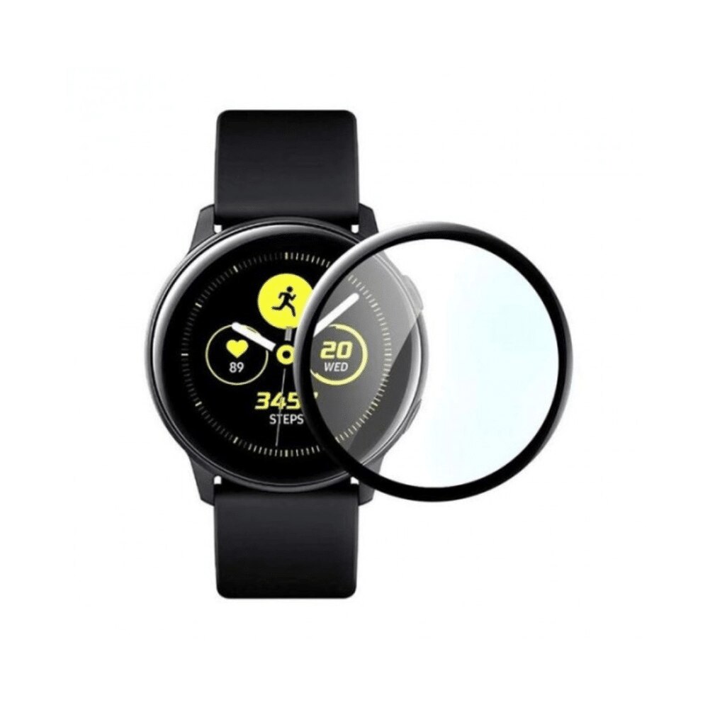 Folie Tempered Glass Ultra Smart Protection compatibila cu Huawei Watch GT 2 46mm cu rama neagra