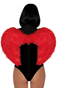 Aripile Diavolului Leg Avenue 2776, rosu, marime unica, 100% pene Aripile Diavolului Leg Avenue 2776, rosu, marime unica, 100% pene